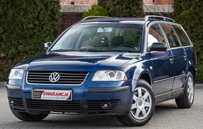 Volkswagen Passat cena 9900 przebieg: 258000, rok produkcji 2003 z Miastko małe 301